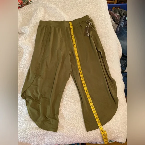 Matilda Jane olive colored size large capris.   NWT - Picture 3 of 10